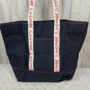 Victoria's Secret Black Canvas Tote Bag NWT